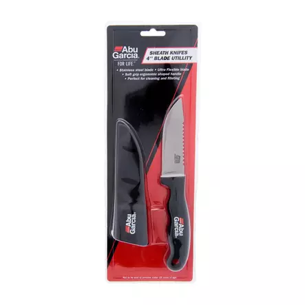 Abu Garcia Sheath Knife 4'' Utility - Veitset & kalastushanskat - 036282049703 - 1
