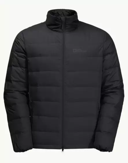 Jack Wolfskin Mens Ather Down Jacket Black - Miesten untuvatakit - 4064993897043 - 1