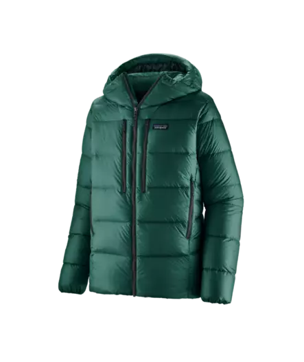 Patagonia Ms Fitz Roy Down Hoody Cascade Green - Miesten untuvatakit - 198077160793 - 1