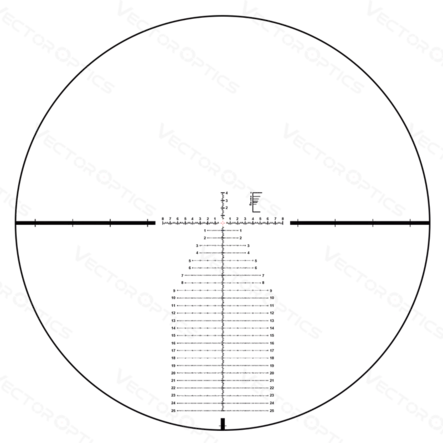 Vector Optics Continental x6 4-24x56 VEC-MBR HD FFP Scope - Tähtäimet pitkän matkan ammuntaan - 6976386122053 - 2