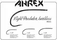 Ahrex PR351 Light Predator Barbless - Meriperhokoukut - 655043956663 - 4