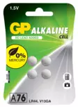 GP 1.5V A76/LR44/V13GA 4kpl paristo - Paristot ja virtapankit - 4891199162473 - 1