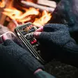 Loop Fingerless Wool Gloves Stone Gray Heather - Käsineet - 827142091563 - 4