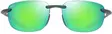 Maui Jim Hookipa Ultra - Metal Matte Green Frame with Maui Green Lens - Muovilinssit - 603429081423 - 2