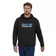 Patagonia P-6 Logo Uprisal Hoody Black - Hupparit - 194187655433 - 3