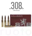 S&B HPBT .308 Win 10,9g - Patruunat 308 Winchester - 8590690341313 - 1