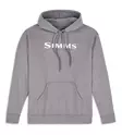 Simms Logo Hoody Grey Heather - Hupparit - 694264696873 - 1
