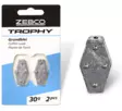 Zebco Trophy Coffin Lead 2pcs - Jigipäät - 4029569270293 - 1