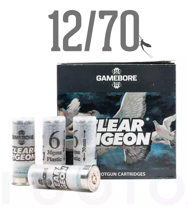 12/70 Gamebore Clear Pigeon 30g 2,8mm 25pcs - Metsästyspatruunat, lyijy - 5056217512633 - 2