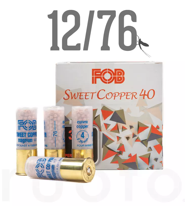 12/76 FOB Sweet Copper 40g - Metsästyspatruunat, muut materiaalit - 3268790012833 - 1