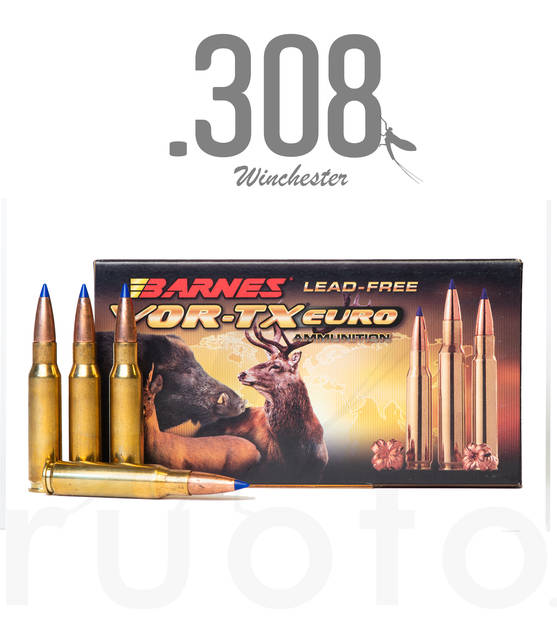 Barnes Vor-TX .308 Win 10,9g 20pcs - Patruunat 308 Winchester - 716876151073 - 1