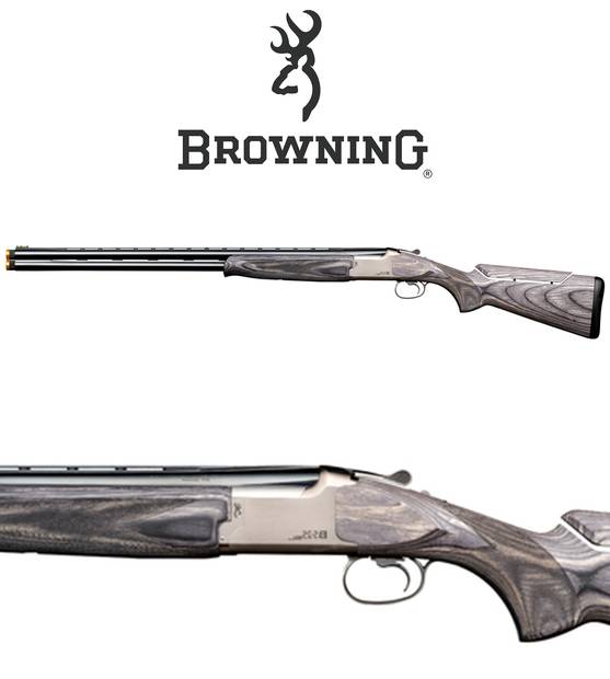Browning B525 Sporter Laminated 12/76, vasenkätinen & säätöperällä - Päällekkäispiippuiset haulikot - 018178303 - 1