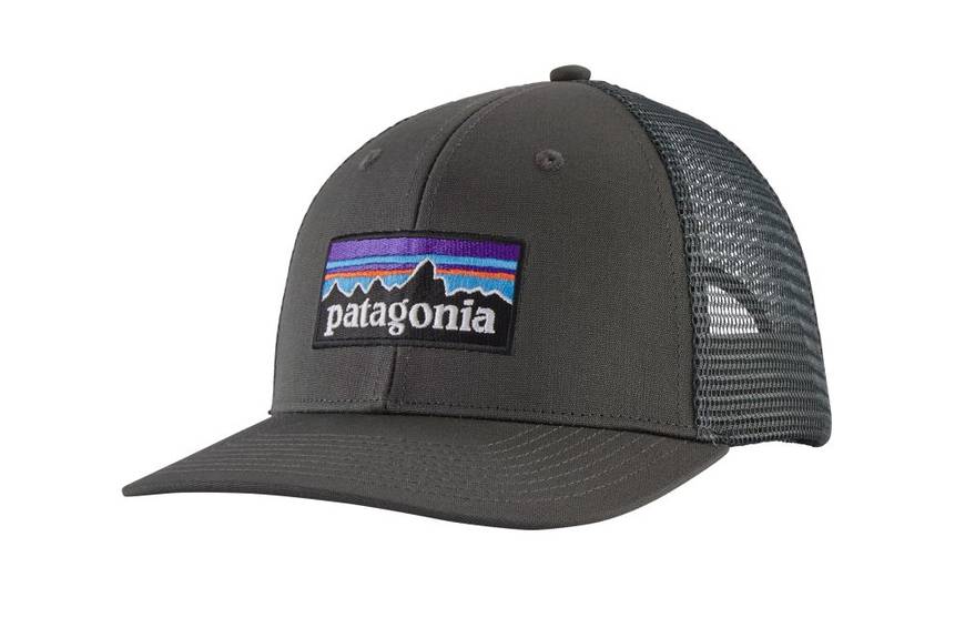 Patagonia P-6 Logo Trucker Hat Forge Grey -lippis - Truckerit - 192964418783 - 1