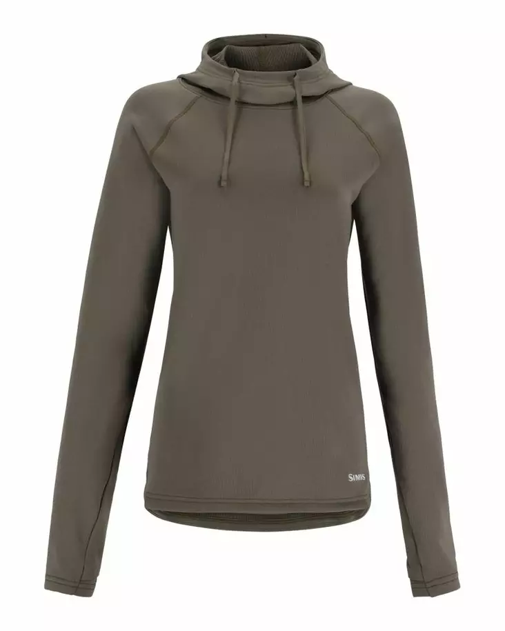 Simms Women's Heavyweight Baselayer Hoody Loden - Aluspaidat - 694264655733 - 2