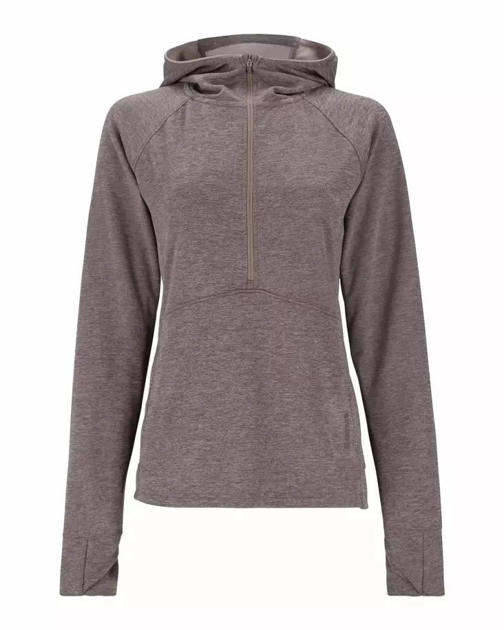 Simms Womens Bugstopper Hoody Heron Heather - Hupparit - 694264679593 - 1