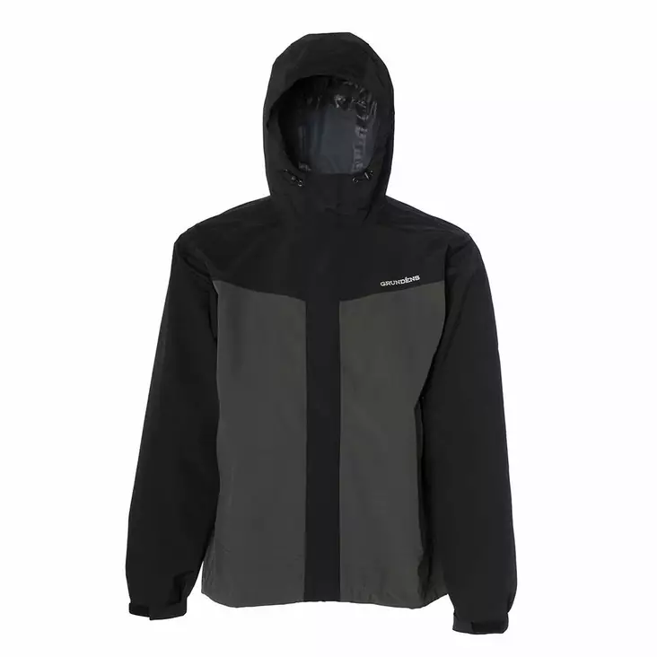 Grundens Full Share Jacket Black Grey - Miesten kuoritakit - 7332525258493 - 1