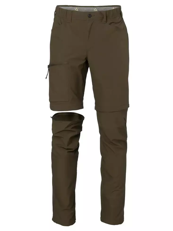 Alaska Chaser Lite Ms Zip Off Pants Solid Brown - Miesten metsästyshousut - 6438347062643 - 1