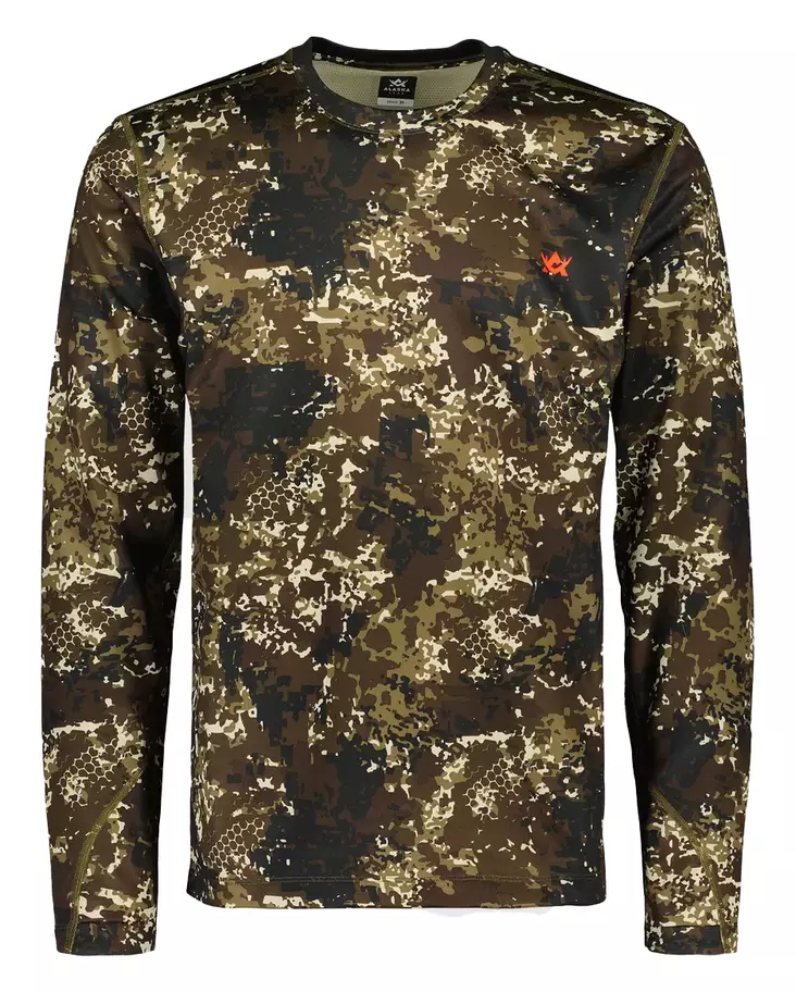 Alaska CoolDry Ms LS T-Shirt, BlindTech Forest - Metsästäjän alus- ja väliasut - 6438347049613 - 1