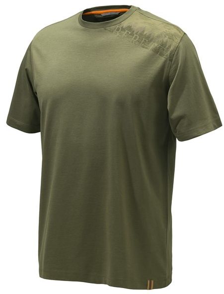 Beretta Pine Shoulder T-shirt Dark Olive - Metsästäjän paidat - 8051832531233 - 1
