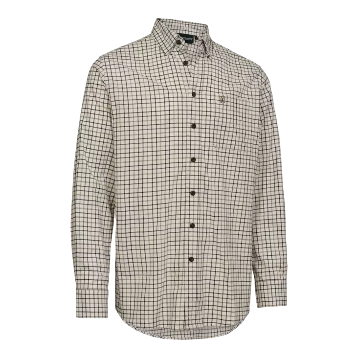 Deerhunter Gavin Shirt Beige Check - Metsästäjän paidat - 5702827236833 - 1