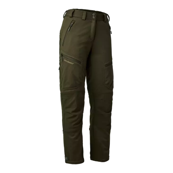 Deerhunter Lady Excape Softshell Trousers Art Green - Naisten metsästyshousut - 5702827209233 - 1