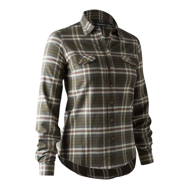 Deerhunter Lady Ruby Shirt Yellow Check - Metsästäjän paidat - 5702827189283 - 1