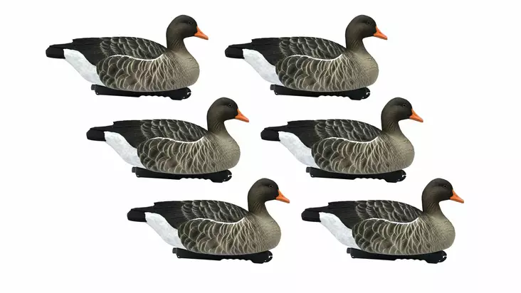 Final Approach Greylag Floaters 6pcs - Houkutuskuvat / -kaaveet - 728614276603 - 1