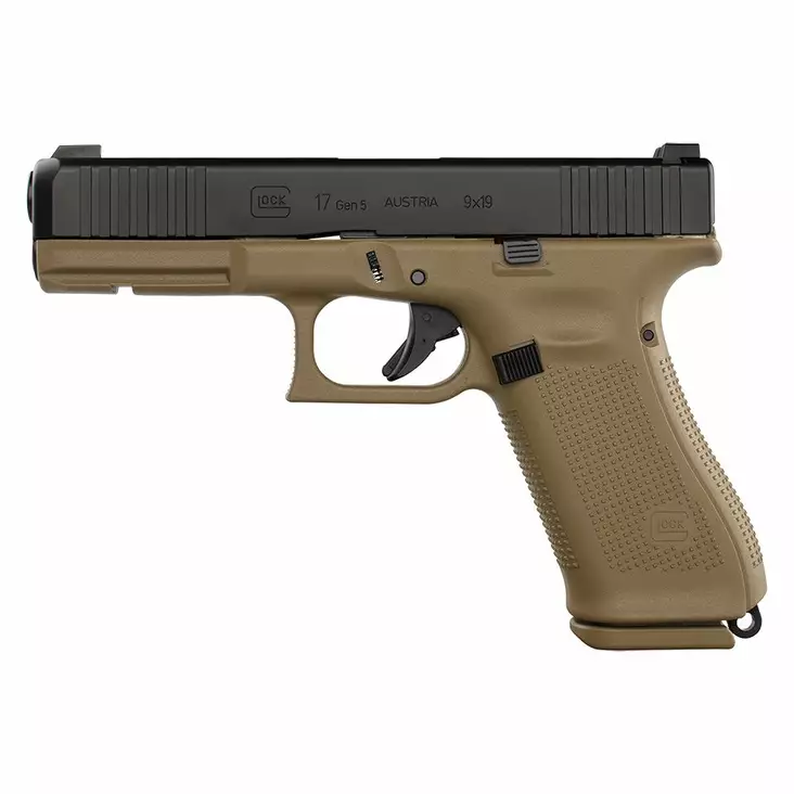 Glock 17 Gen5 FR Coyote 9X19 - Pistoolit 9x19 - 65363 - 1