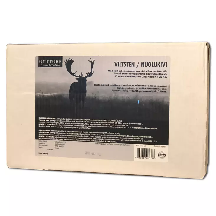 Gyttorp Nuolukivi 3 x 2kg - Houkutusaineet - 7350081090333 - 1