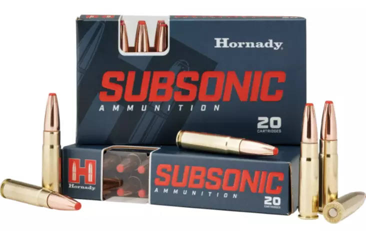Hornady SUB-X .300 BLK 190gr 20pcs - Muut kiväärikaliiperit - 090255808773 - 1