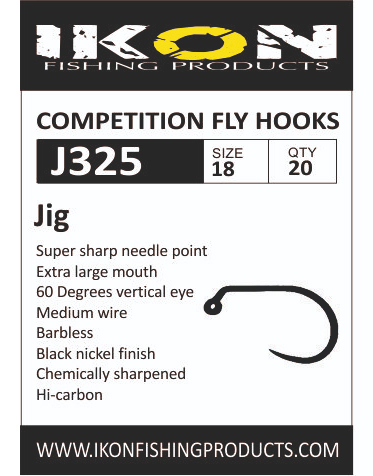 Ikon J325 Barbless Jig - Väkäsettömät - 6430077070233 - 1
