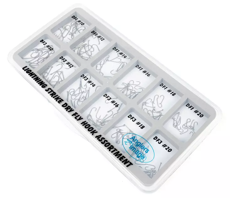 Lightning Strike Dry Fly Hook Assortment - Pintaperhokoukut - 053526647013 - 1