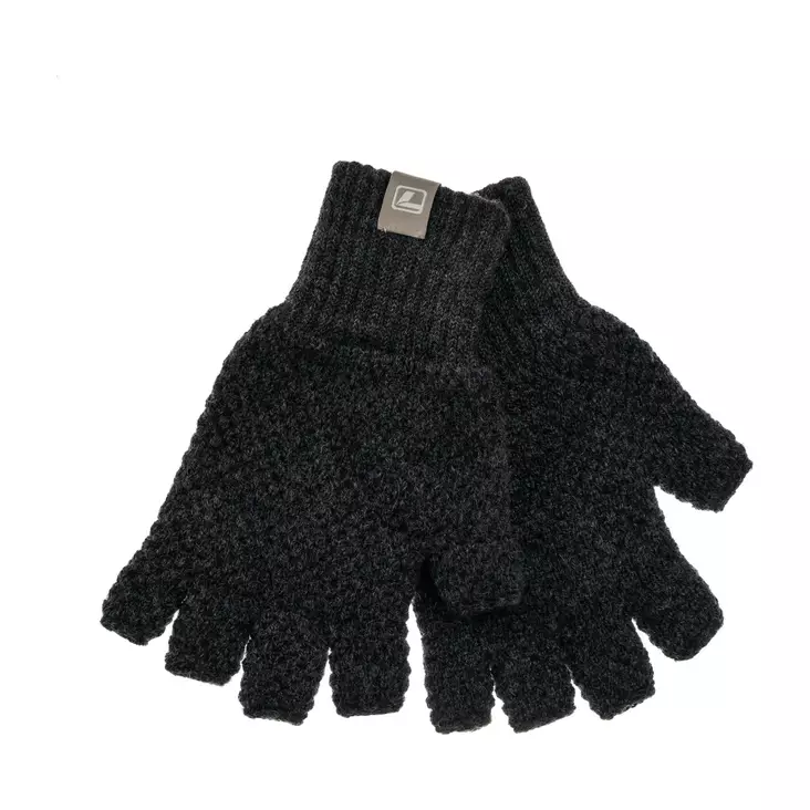 Loop Fingerless Wool Gloves Stone Gray Heather - Käsineet - 827142091563 - 1