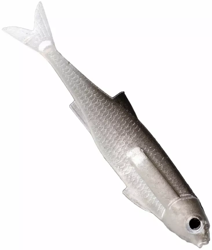 Mikado Flat Fish 5,5cm 10kpl - Haarapyrstöiset jigit - 340030173 - 1