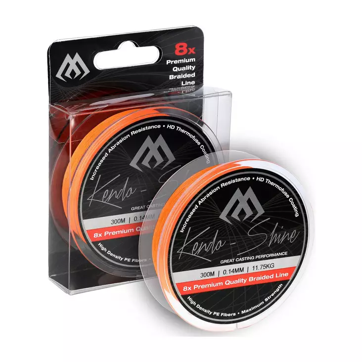 Mikado Kendo Shine 2100m Fluo Orange - Kuitusiimat - 5900637050773 - 1