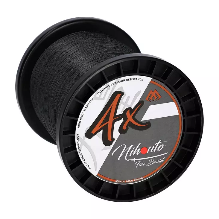 Mikado Nihonto Fine Braid 3000m Black - Kuitusiimat - 5900637800743 - 1