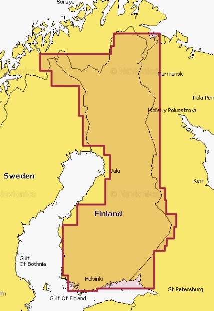 Navionics+ Finnish Lakes - Pieni kortti vanhoihin laitteisiin - Karttakortit - 6417512511643 - 1