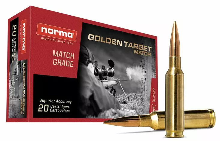 Norma Golden Target Match 6,5 Creedmoor 9,27g - Patruunat 6,5 Creedmoor - 7393923325453 - 1