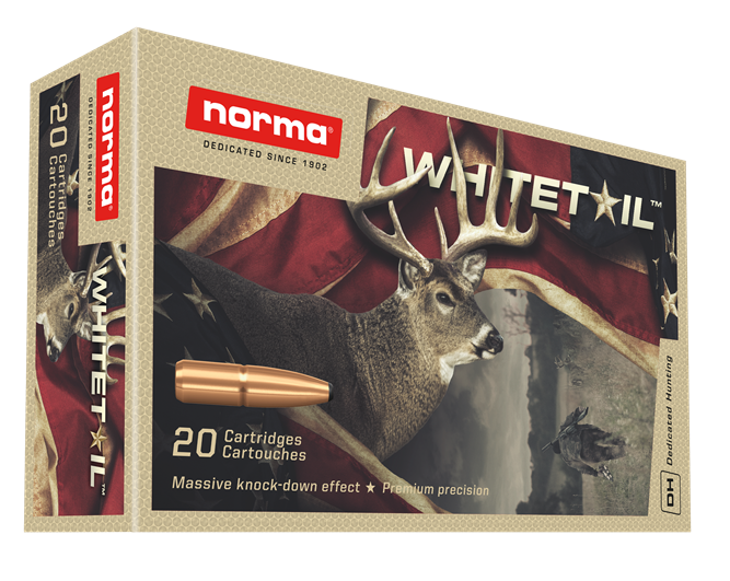 Norma Whitetail 7mm Rem Mag 9,7g 20pcs - Muut kiväärikaliiperit - 7393923325293 - 1