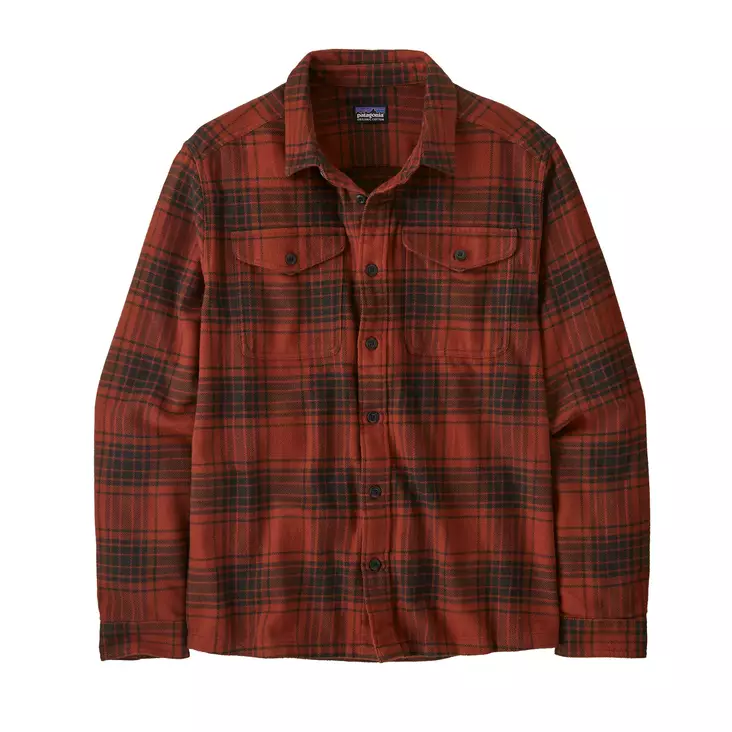 Patagonia M's Fjord Flannel Shirt Burnished Red - Paidat - 196924483293 - 1