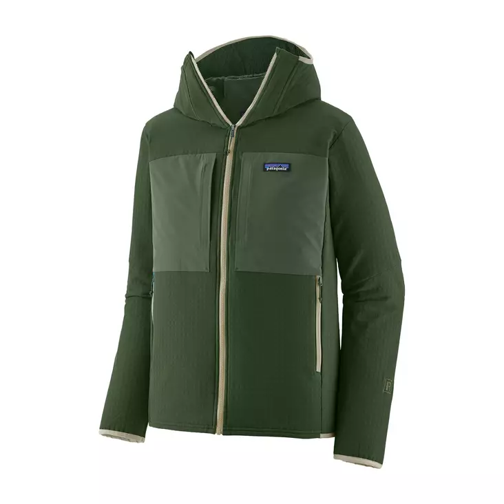 Patagonia Ms R2 TechFace Hoody TLGR XS - Välitakit - 199346202343 - 1