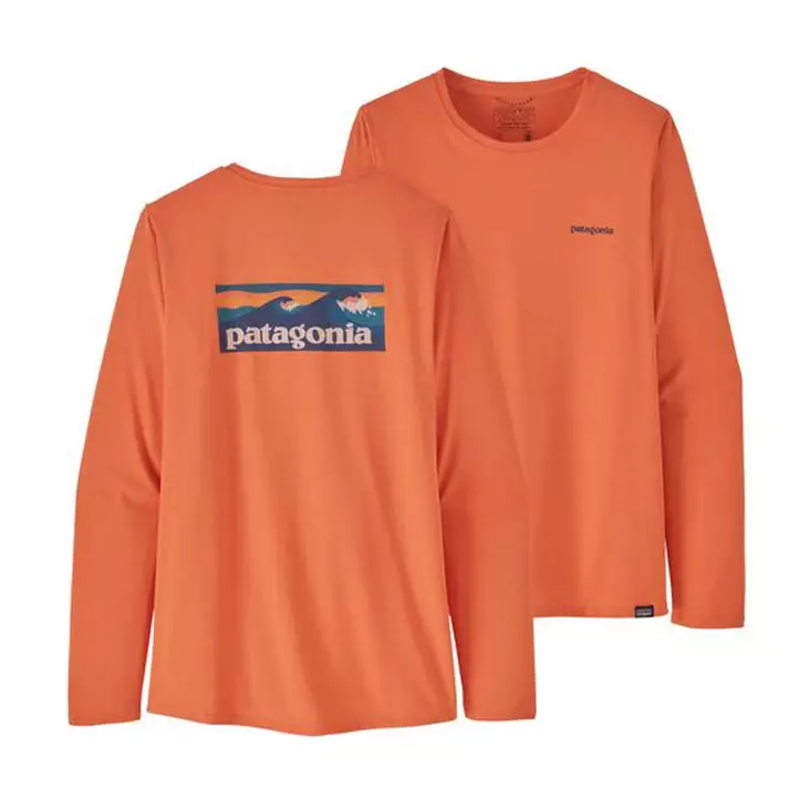 Patagonia W's LS Capilene Cool Daily Shirt Tigerlily Orange - Paidat - 194187909543 - 1