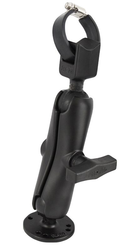 RAM Trolling Motor Stabilizer with Strap Hose Clamp - RAM Mounts, C-koko - 793442000133 - 1