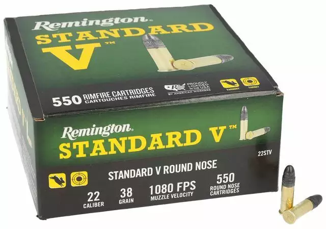Remington Standard V LRN 38gr 550pcs - Patruunat 22 LR - 047700209883 - 1