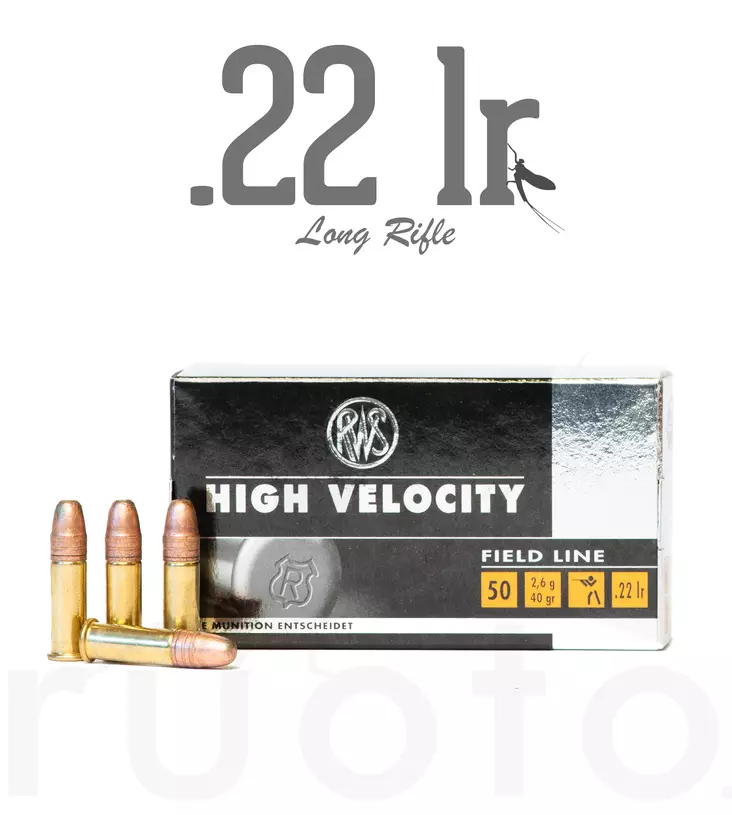 RWS High Velocity .22 LR 2,6g - Patruunat 22 LR - 4000294132483 - 1