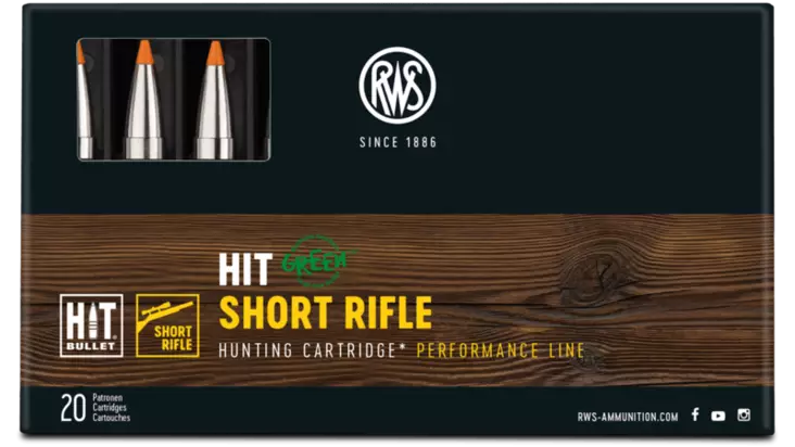 RWS Hit Short Rifle .308 Win 9,7g 20pcs - Patruunat 308 Winchester - 4000294066153 - 1