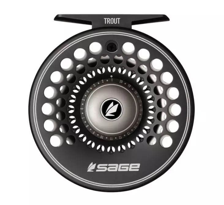 Sage Trout Reel Stealth/Silver - Sage-perhokelat - 644269248003 - 1