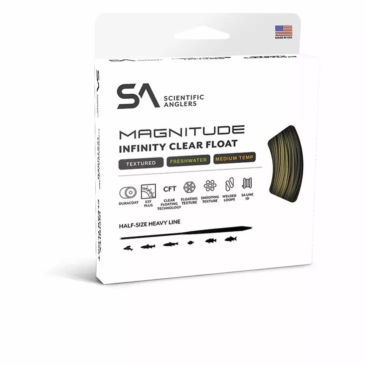 Scientific Anglers Magnitude Infinity Buckskin/10' Clear Tip - Kelluvat - 840309145213 - 2