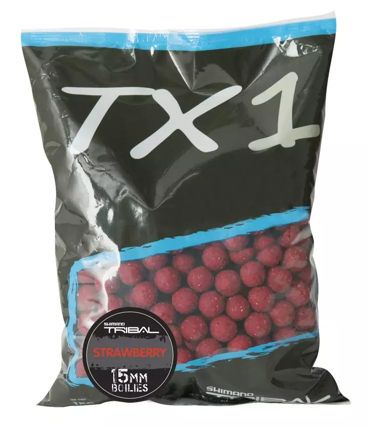 Shimano TX1 Boilie Strawberry 20mm - Syötit - 8717009851183 - 1