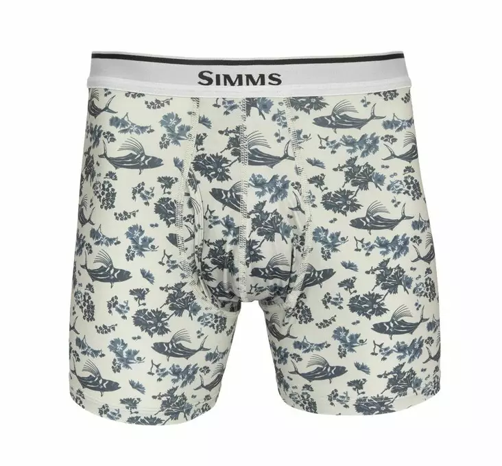 Simms Boxer Brief Rooster Fest Khaki - Alushousut - 694264539453 - 2